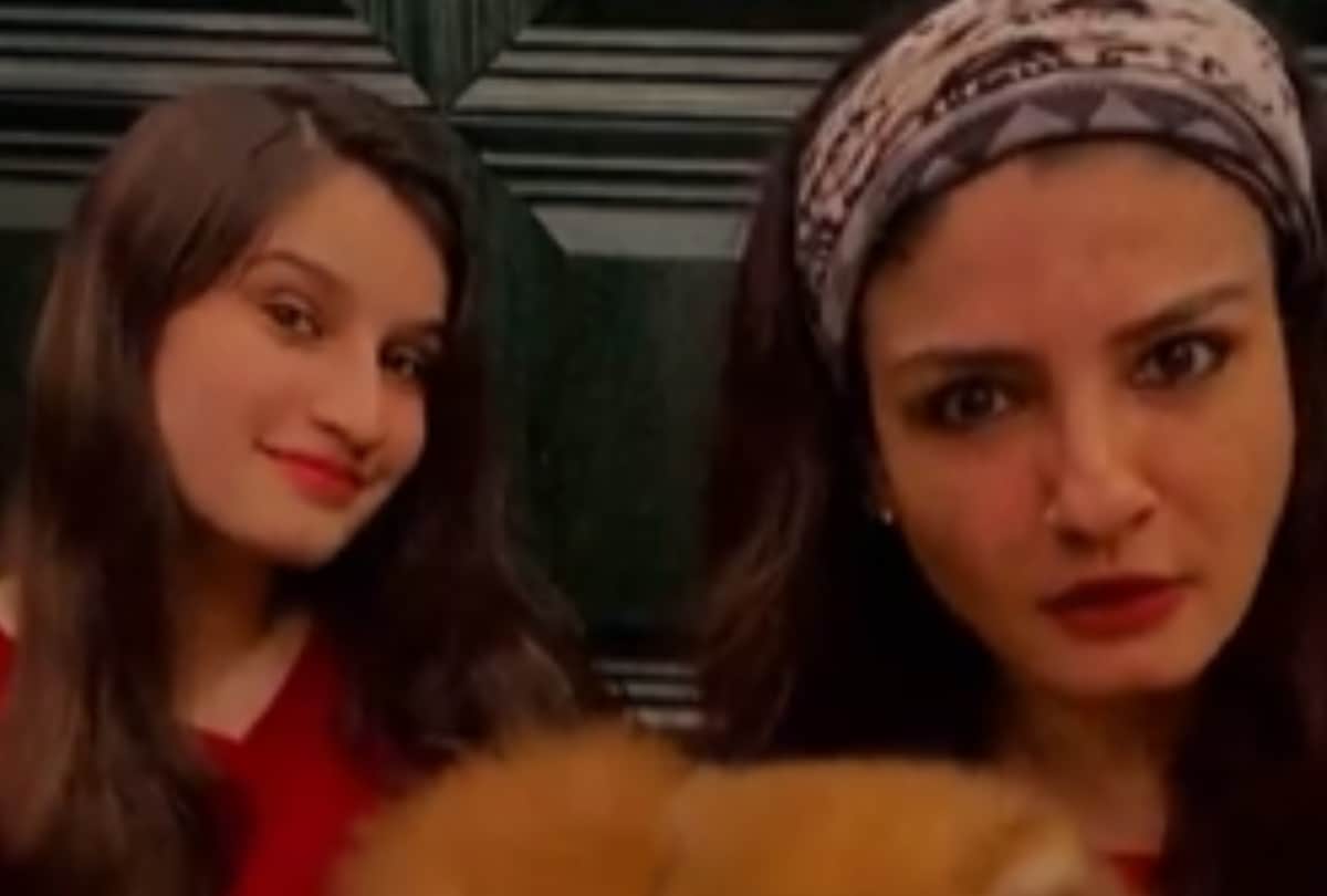 Raveena Tnandon dance with Her Daughter on Shehnaaz Gill Twada Kutta Tommy Viral Mashup