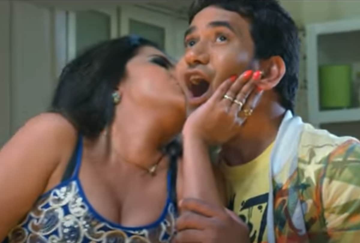 Nirhua's reaction to Amrapali Dubey's video said have you fallen in love with us