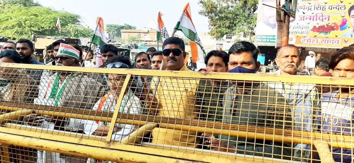 MP housing cordon in opposition to agricultural laws