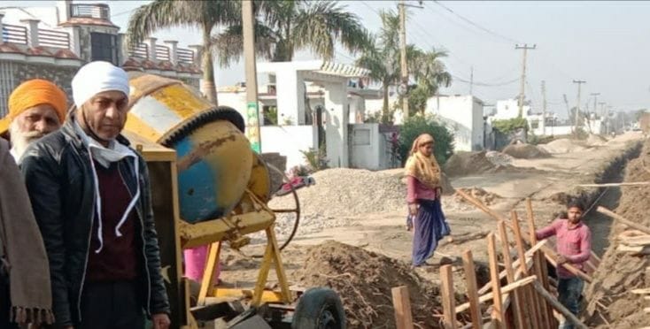 road construction