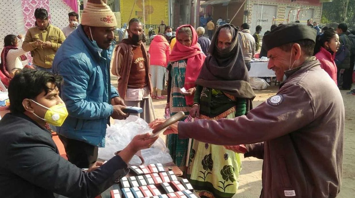 Vyoshri Yojana camp concluded, equipment distributed on second day too