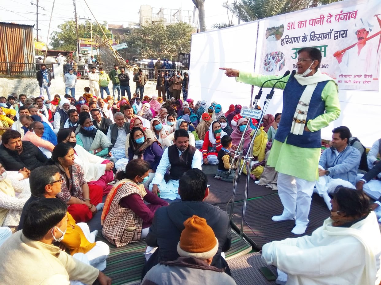 Punjab farmers pay big brother's duty and launch five kassis in SYL: Dhankhar