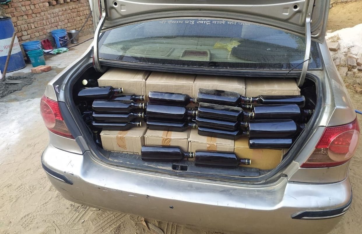 wine found,crime case file,charkhi dadri news