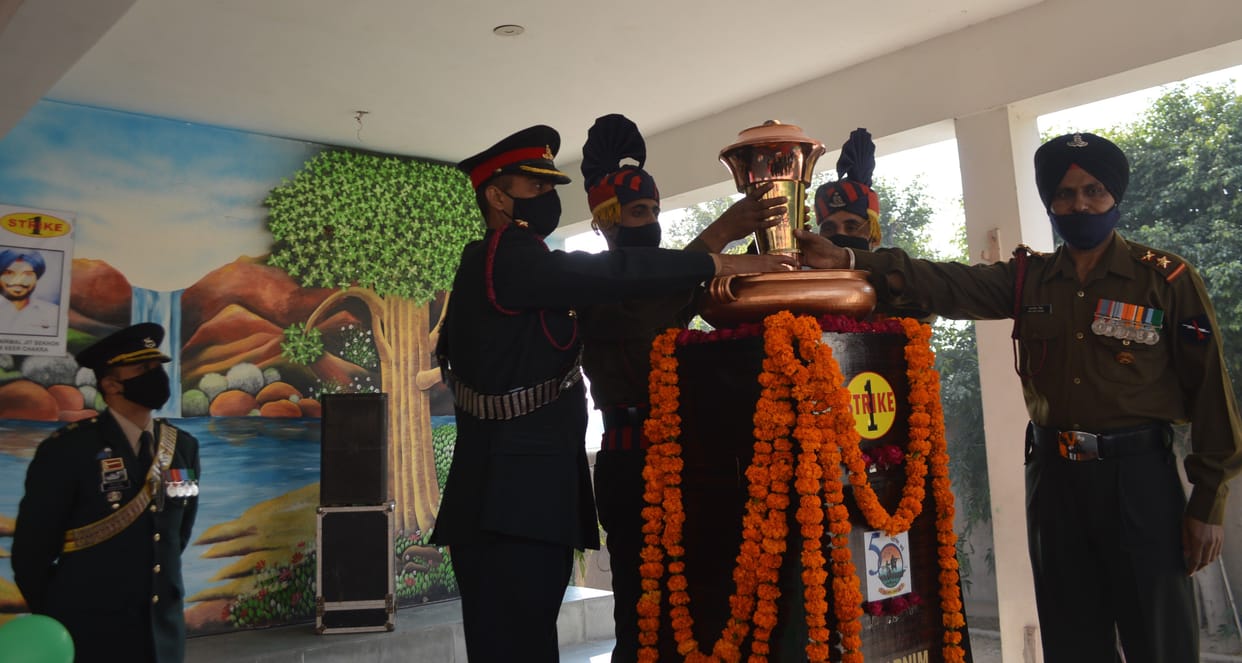 Hathras: Honors of soldiers who joined the 1971 war