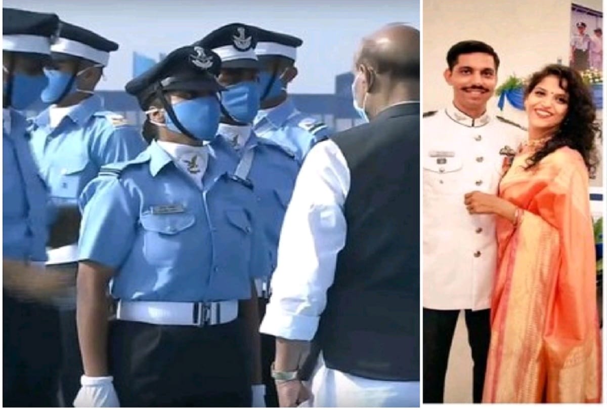 Garima Abrol now becomes Flying Officer wife of late Squadron leader Samir Abrol