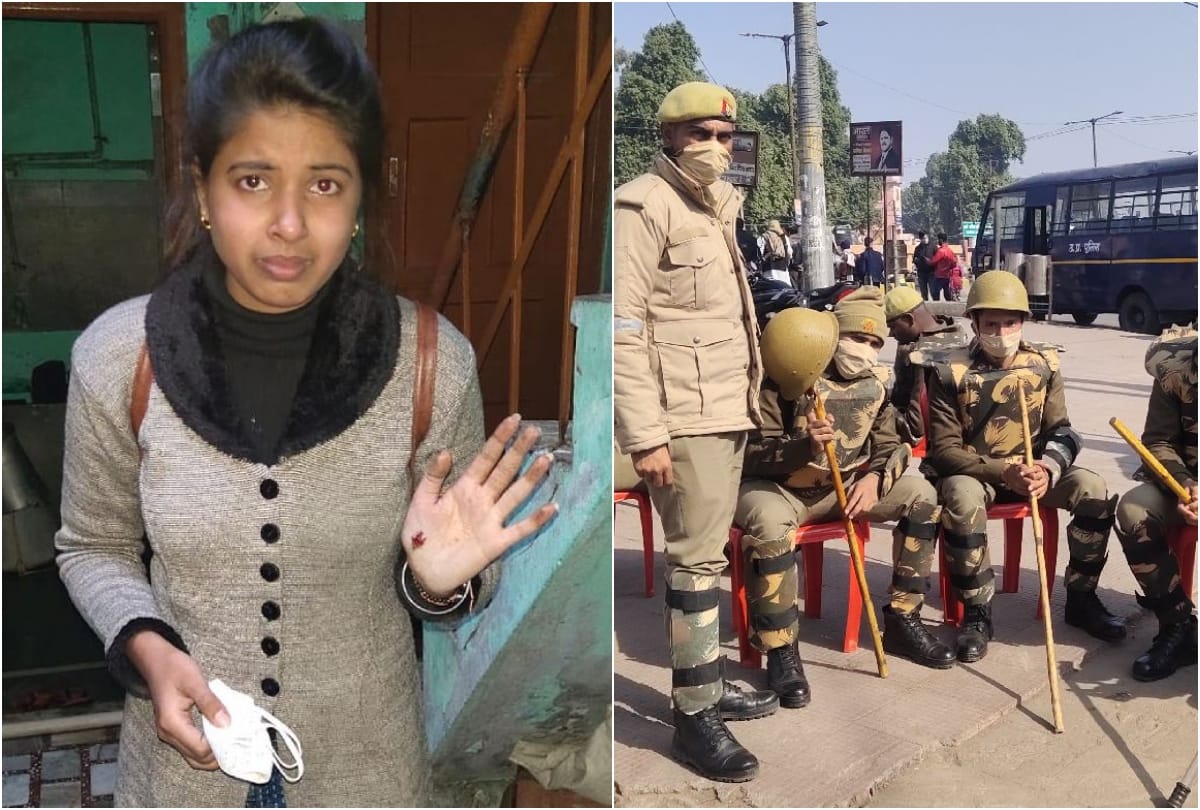 Police At High Alert Miscreant Mobile Loot With Girl In Firozabad Crime News