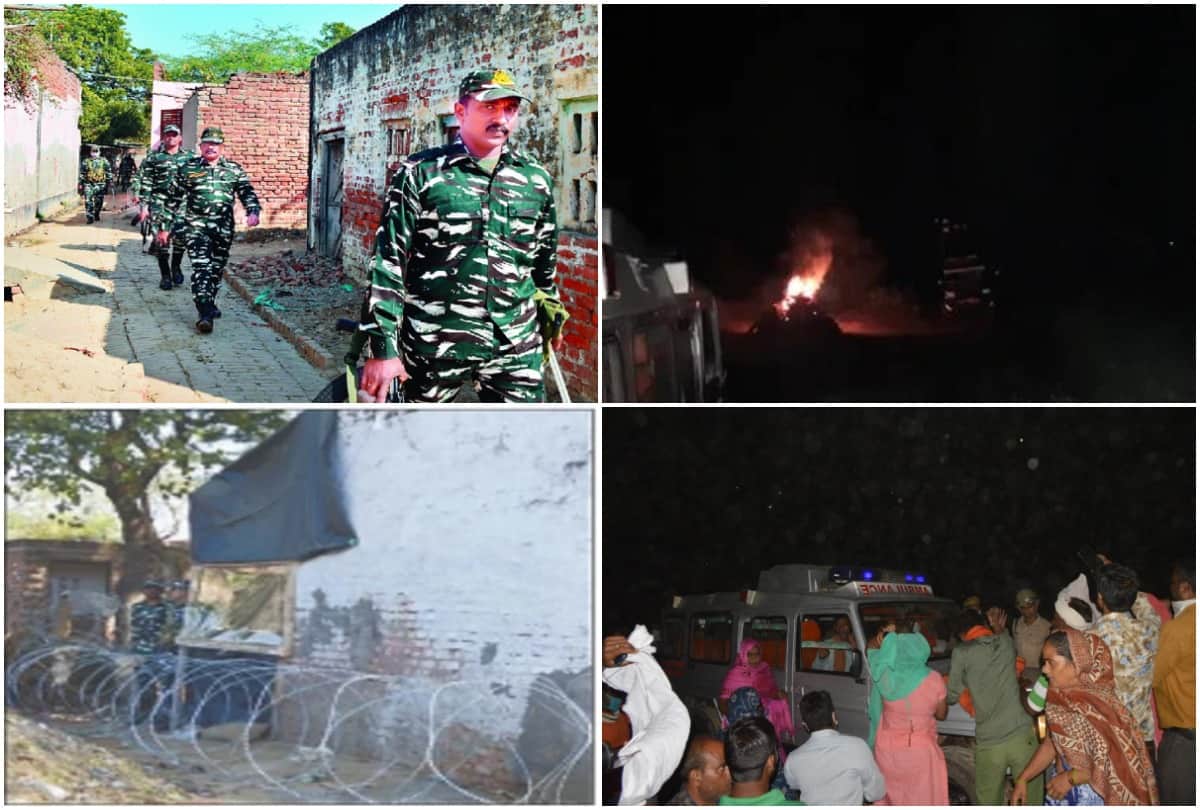 Hathras Rape Case News Silence in victim village after filing charge sheet