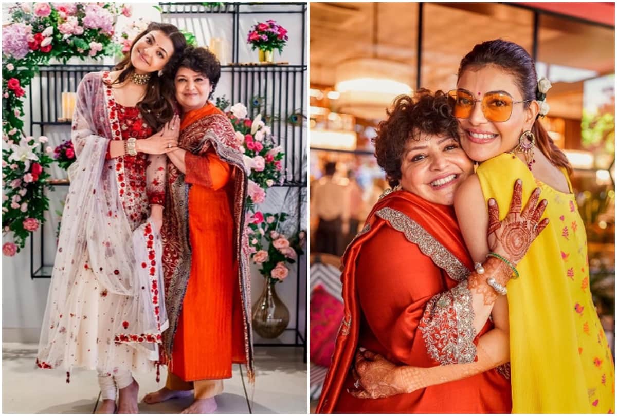 kajal aggarwal shares a beautiful birthday note to her mother and shares unseen photographs from her wedding