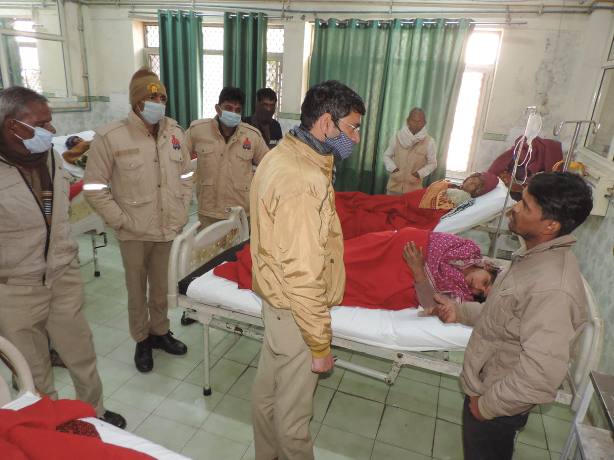Three women injured in stone pelting over possession