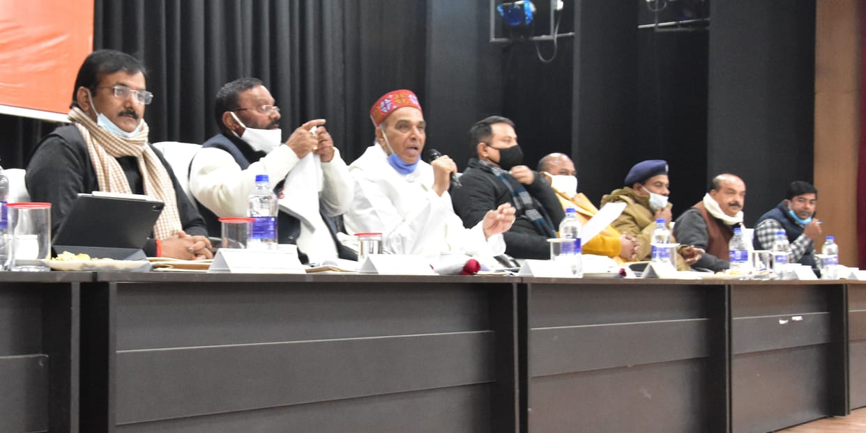 meeting of jila yojana samiti