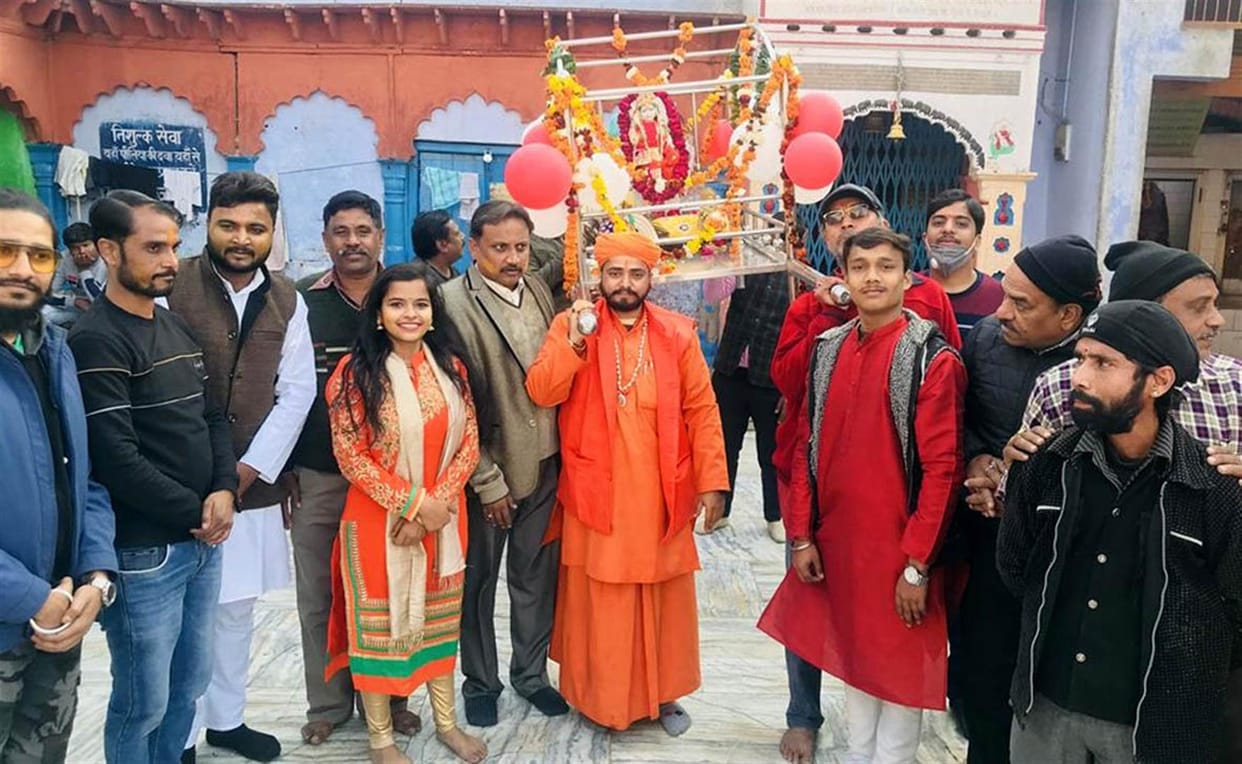 Ram Barat did not come out of Tikaram temple after 72 years