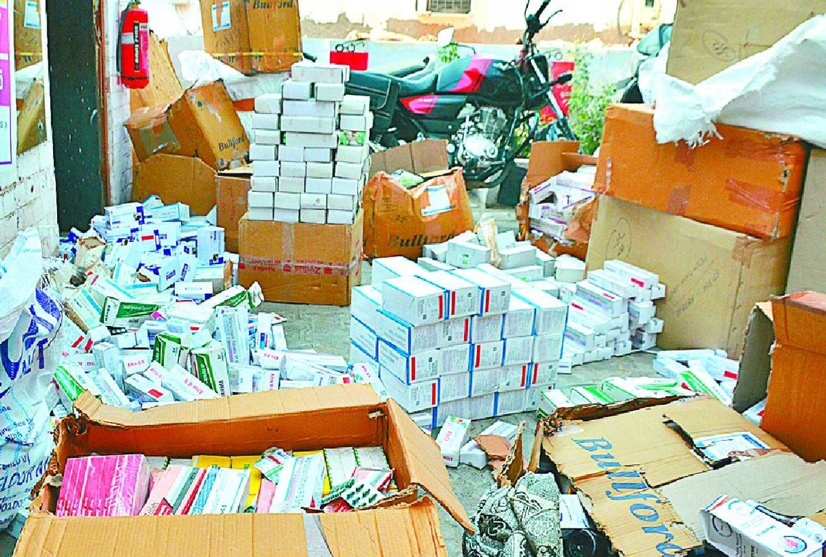 Drug department big action in Gorakhpur, drugs worth two crore rupees seized