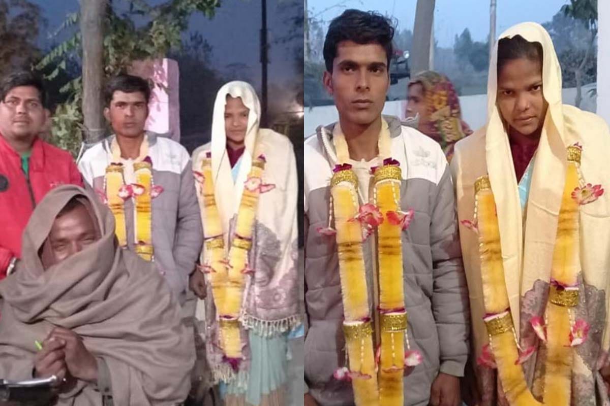 couple got married in police post in Muzaffarnagar after both family went against