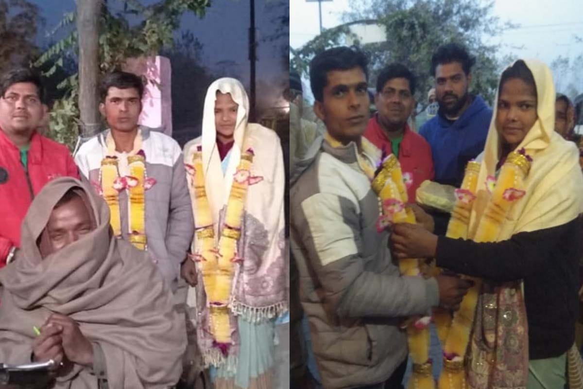 couple got married in police post in Muzaffarnagar after both family went against