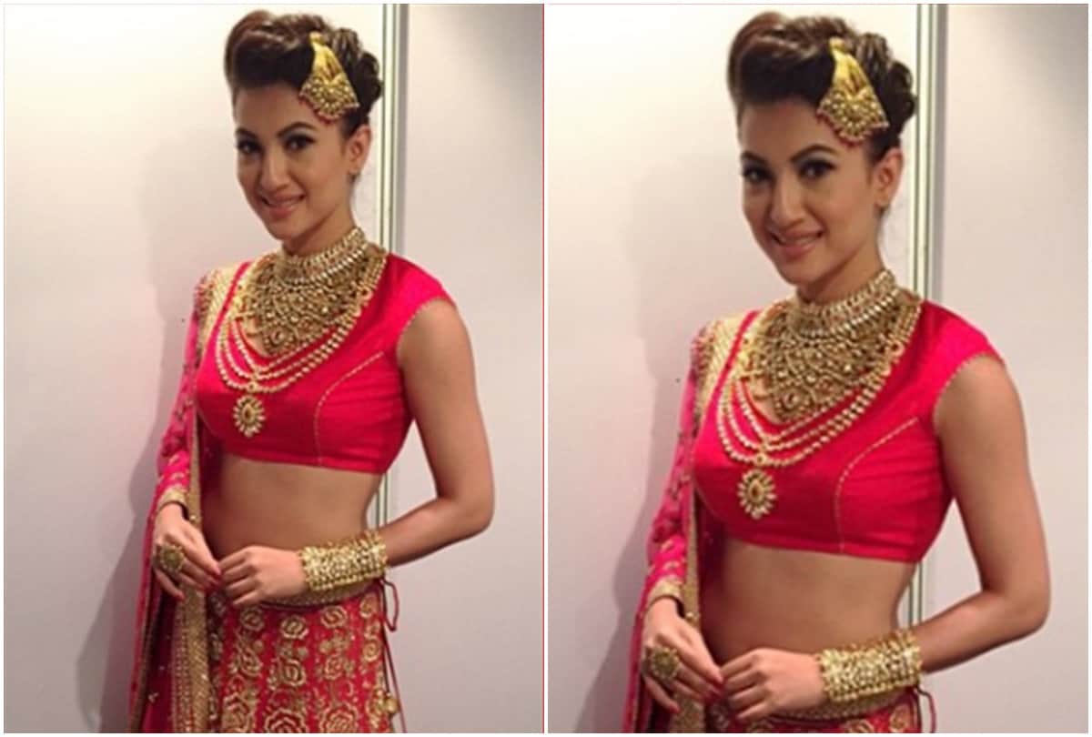 gauhar khan bridal photoshoot viral gauhar khan zaid darbar wedding details dulhan look