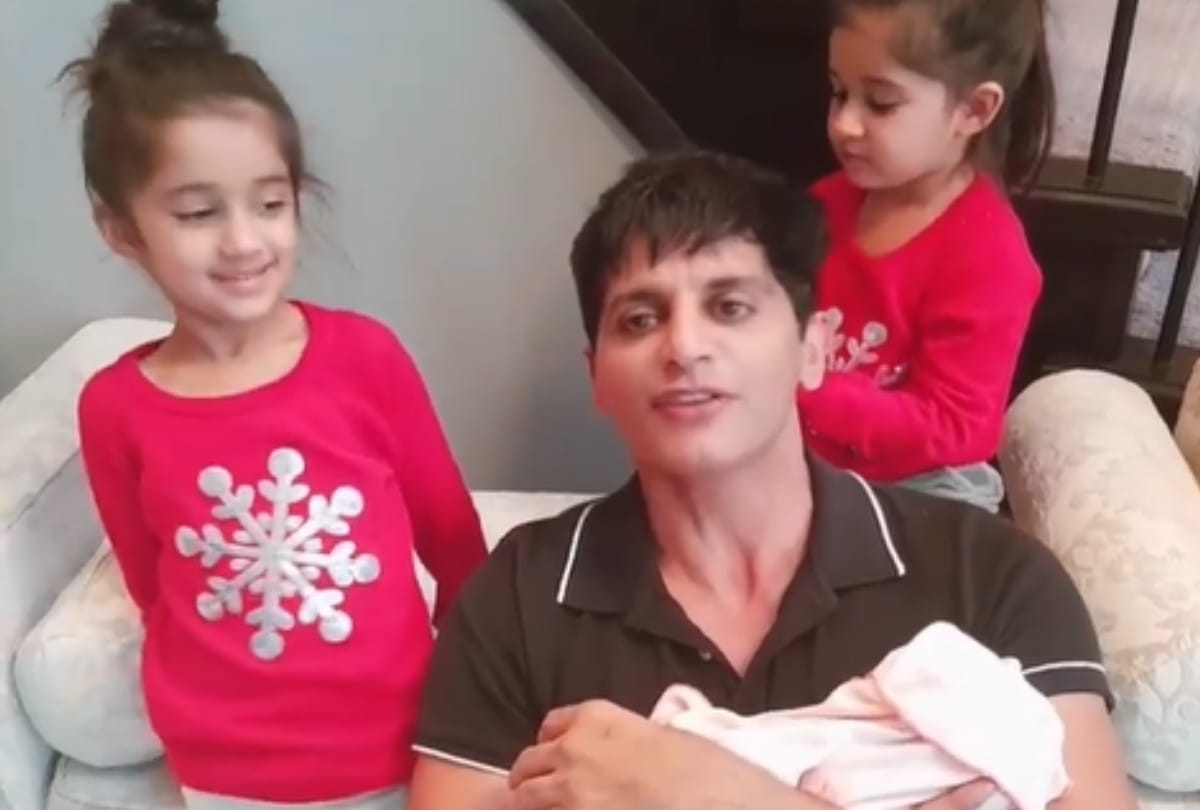 Karanvir Bohra shared a picture with daughter and a heartfelt note Teejay Sidhu hilarious comment