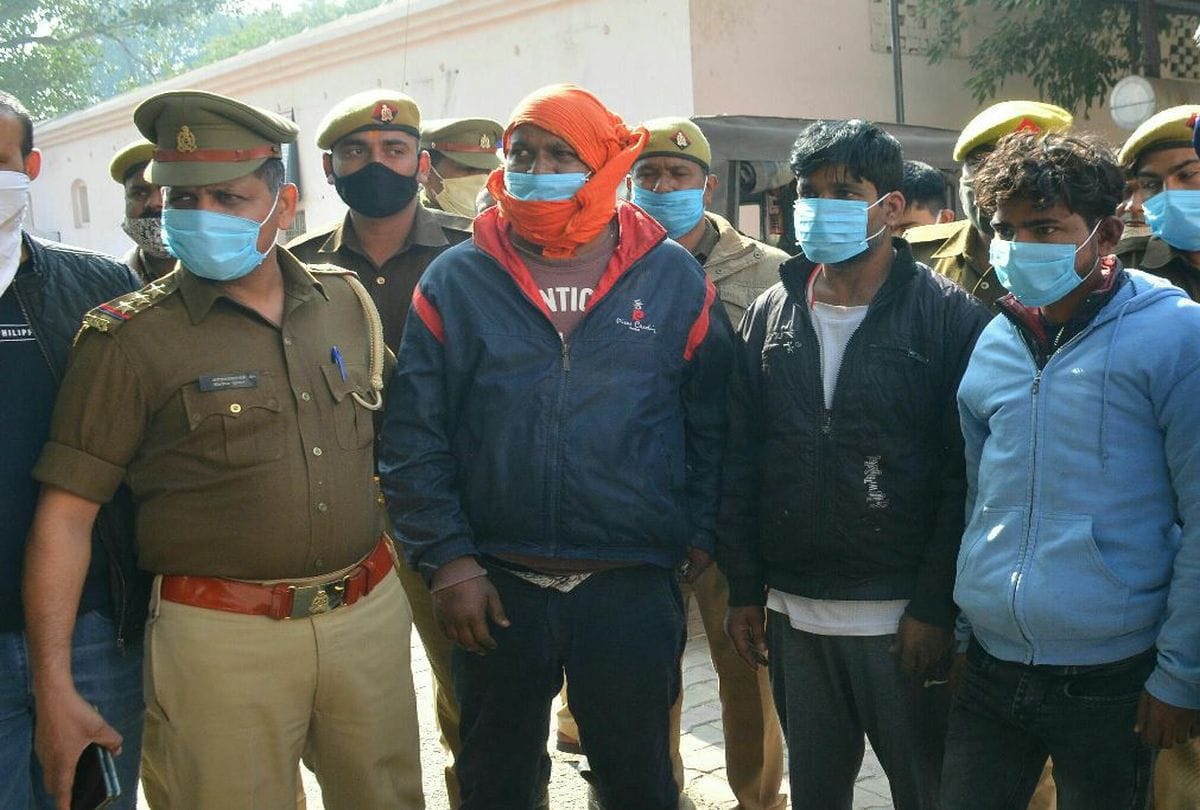 Bank Loot Robbers Send Jail Crime News Agra