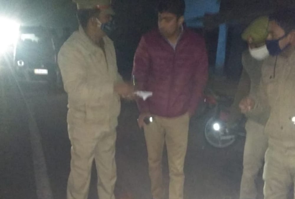 Police prepared sketch in Mohanlalganj murder case.