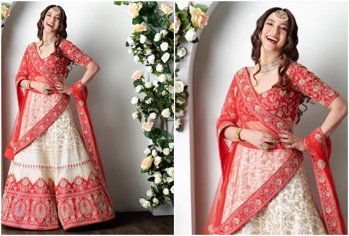 gauhar khan bridal photoshoot viral gauhar khan zaid darbar wedding details dulhan look