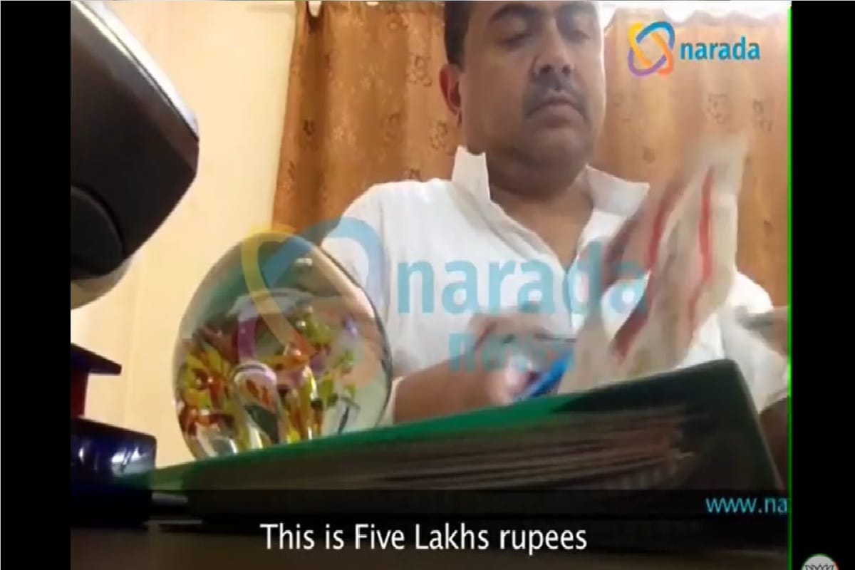 BJP removes Narada sting video YouTube channel Suvendu Adhikari mahua moitra TMC attacked Amit Shah