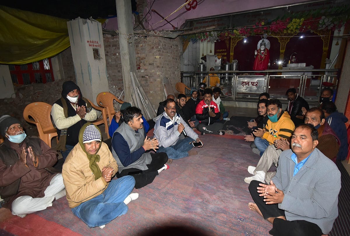 Advocate mobilized in protest against removal of Justice Hanuman temple