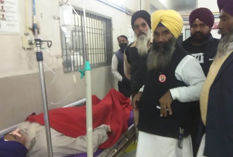 Kisan Andolan : Farmer of Punjab consumed poison 