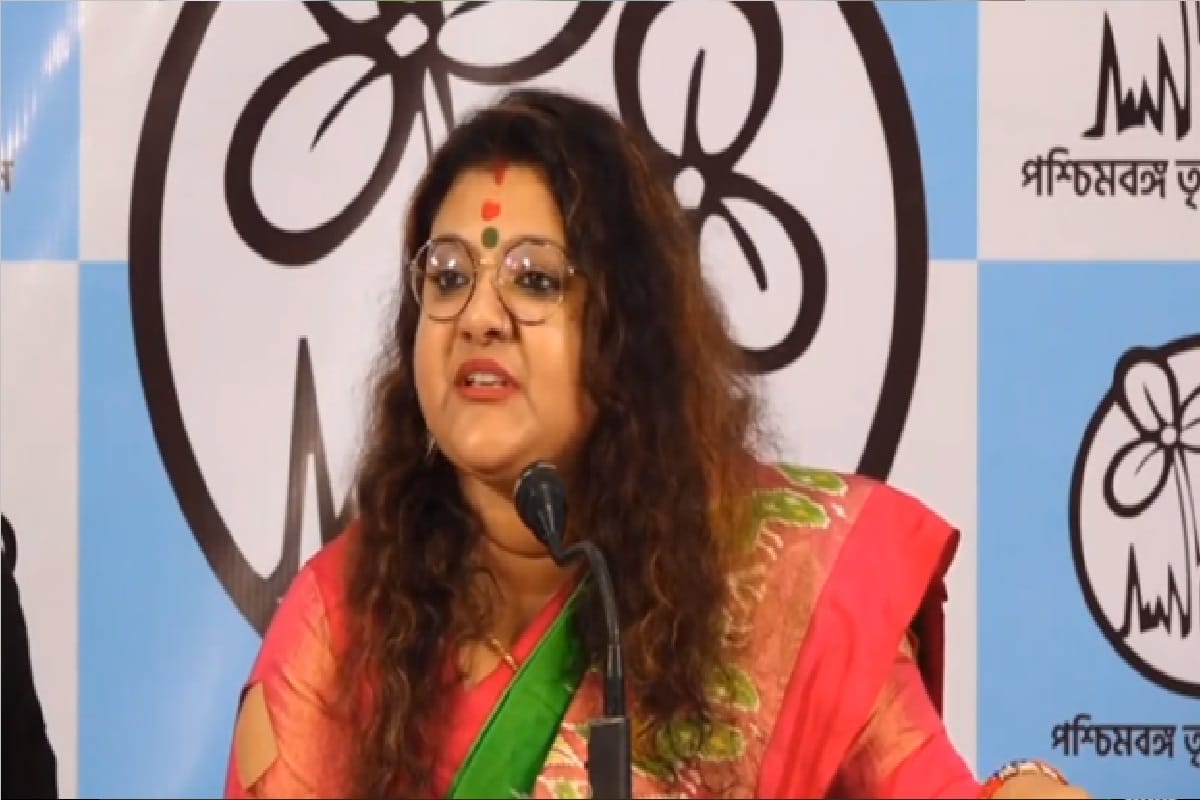 West Bengal: BJP MP Saumitra Khan's wife Sujata Mondal Khan joins Trinamool Congress in Kolkata