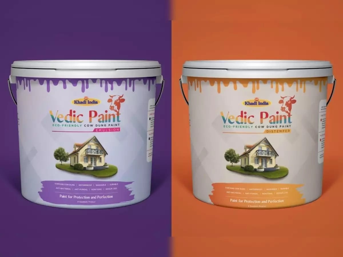 herbal paint to be made from cow dung in varanasi work will start from Sewapuri plant in June