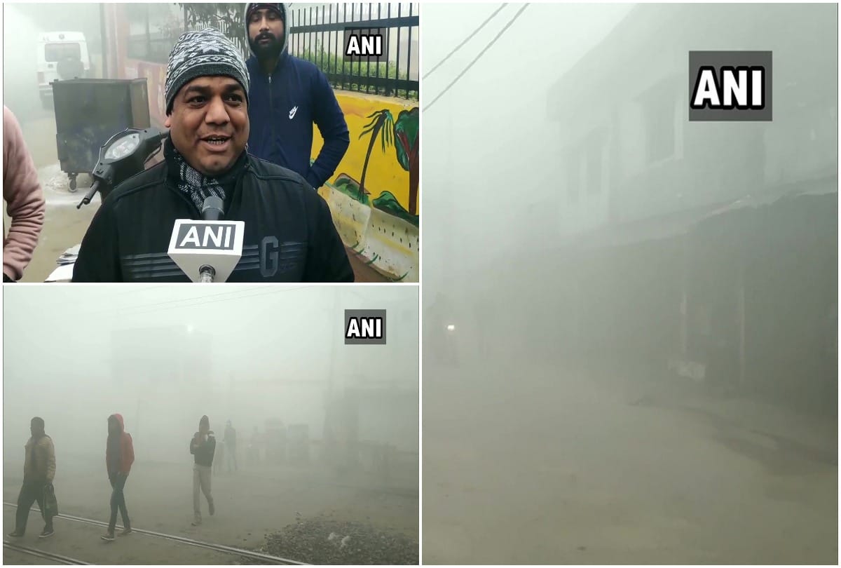 Extreme cold weather and pollution in Moradabad creates problem for people