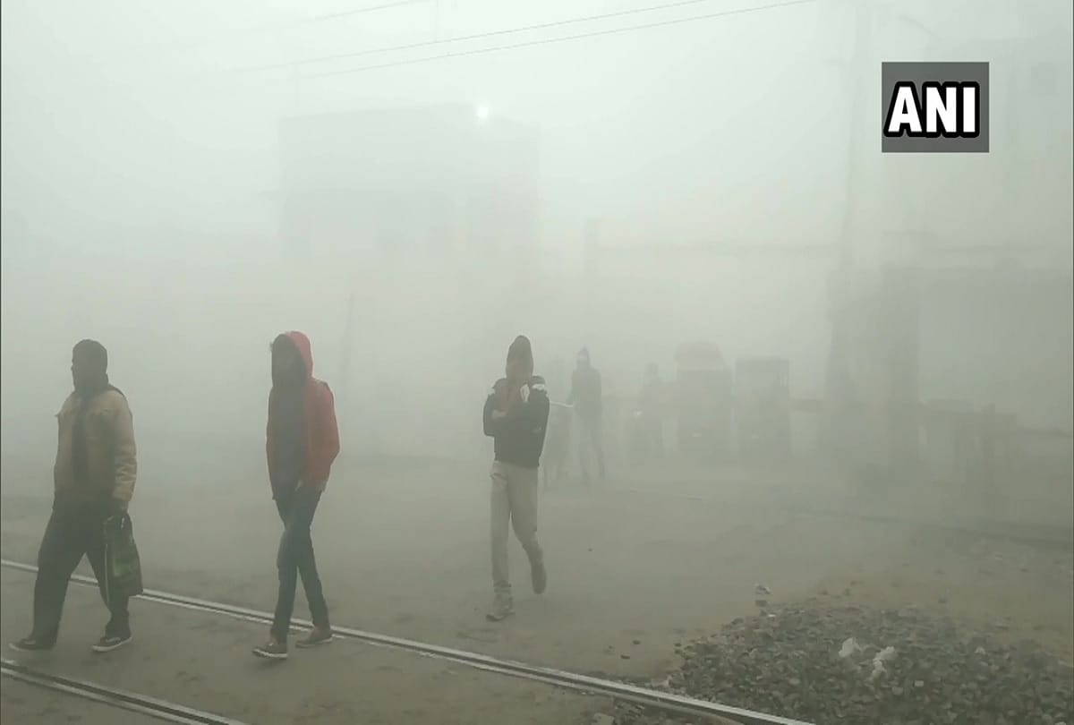 Extreme cold weather and pollution in Moradabad creates problem for people