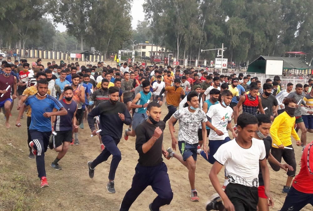 Indian Army Bharti Rally in Uttarakhand: Many Youths Fail in Chest inflate Activity on Third Day