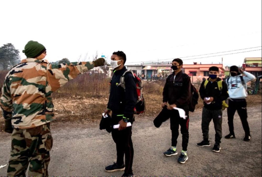 Indian Army Bharti Rally in Uttarakhand: Many Youths Fail in Chest inflate Activity on Third Day