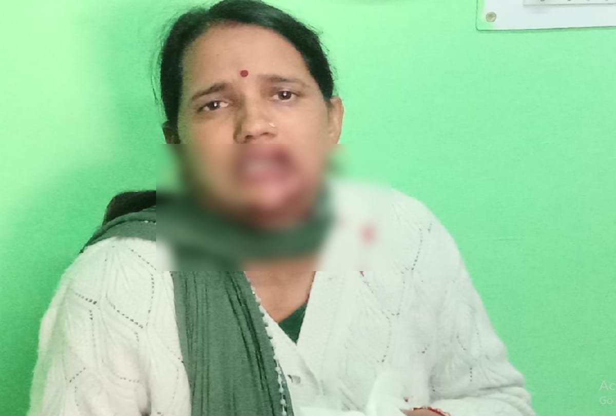 The woman attacked the team that went to collect the data of the him suraksha abhiyan
