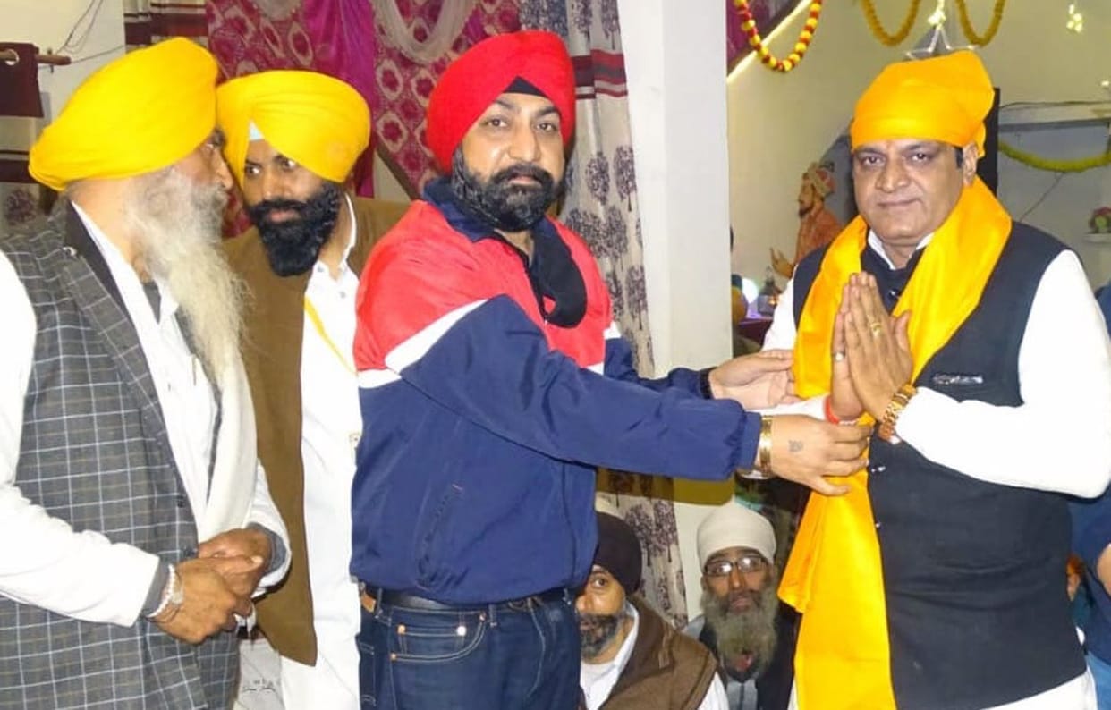 Ragi Jathe recited Guruvani on Martyrdom festival