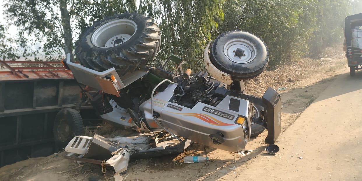 Tractor hit by pickup, youth dies