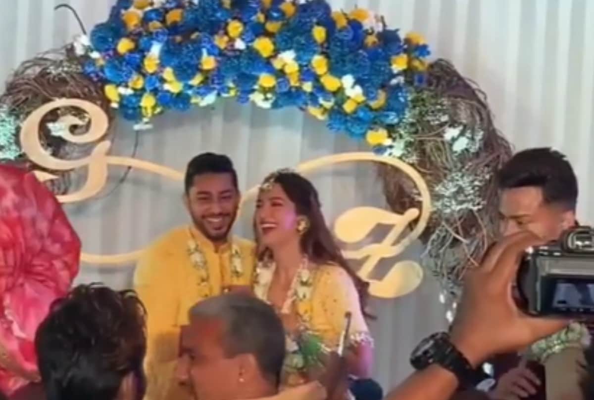 Gauahar Khan and Zaid Darbar pre wedding celebrations have begun here photos