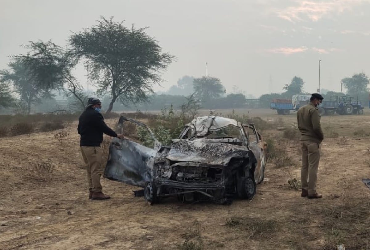 Agra News Yamuna Expressway Accident 5 People Burnt Alive in Car News in Hindi: Yamuna Expressway Agra Accident News: five people burnt alive in the car