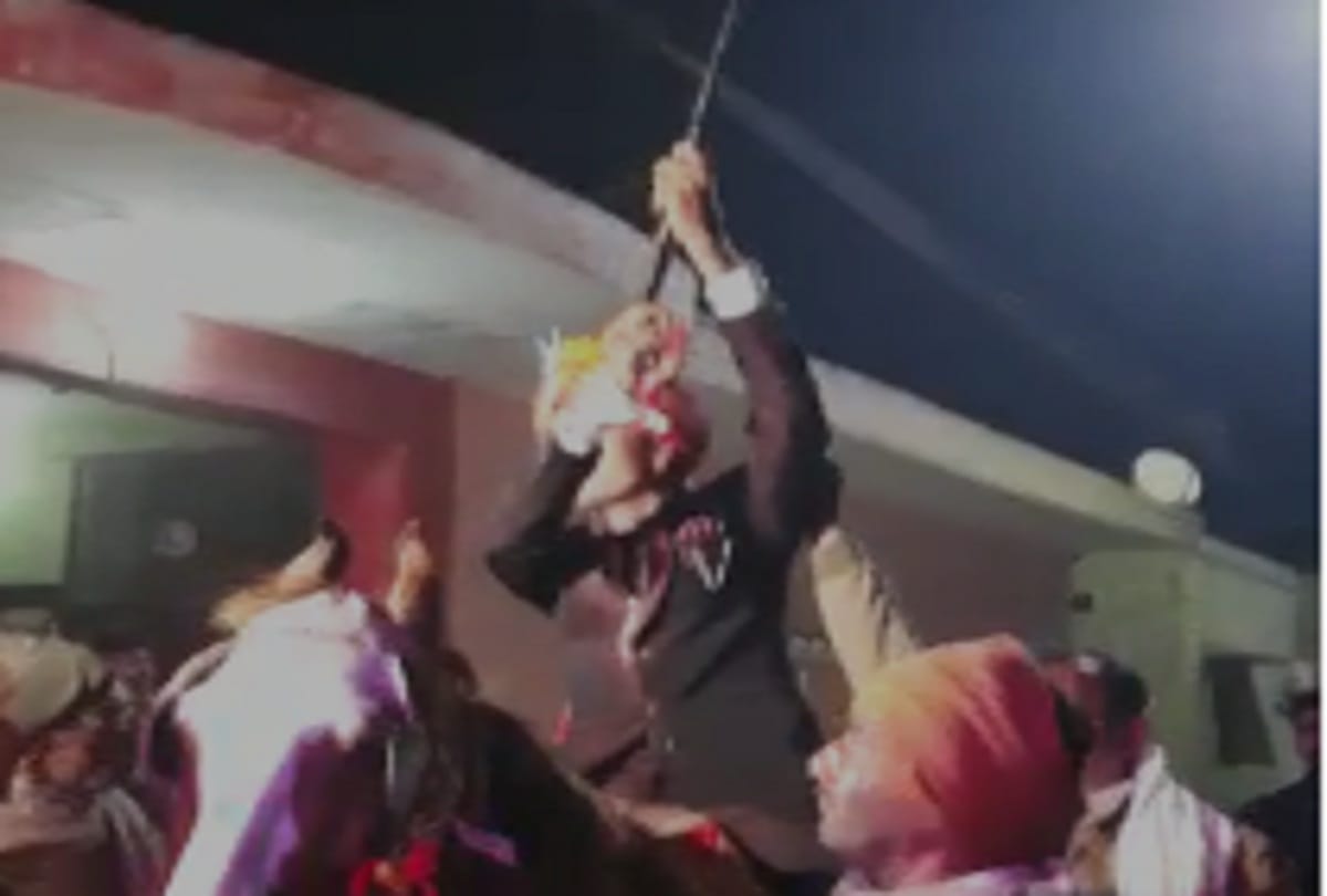 Groom firing illegal weapon in marriage in shamli