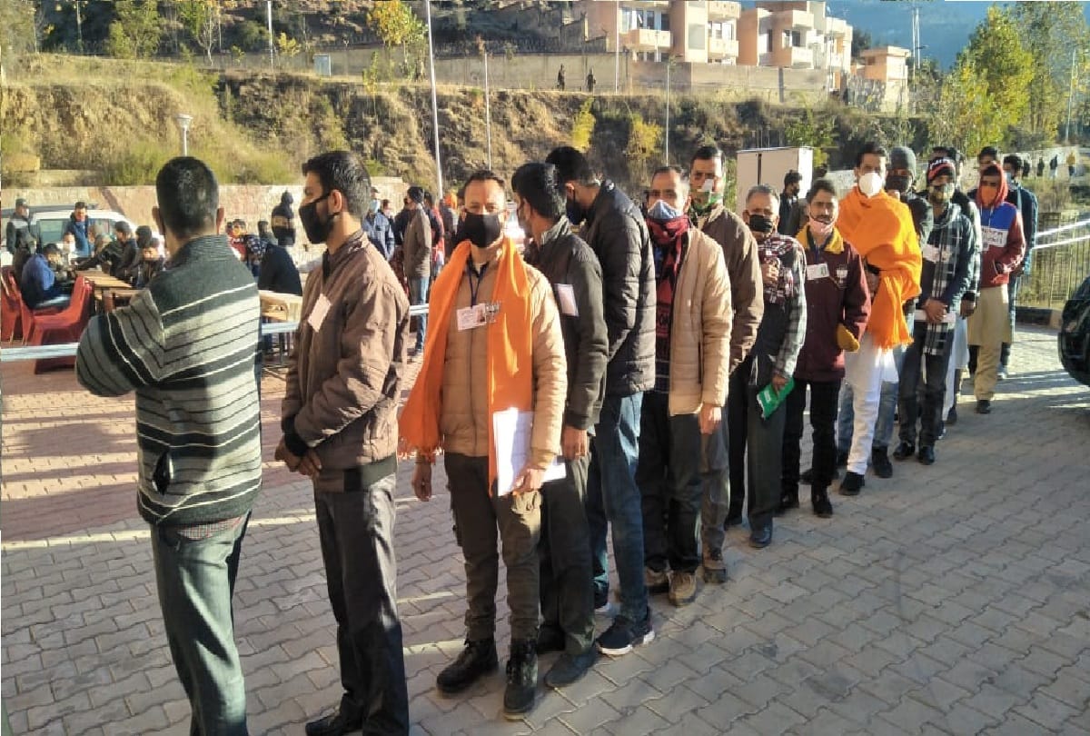 जम्मू-कश्मीर डीडीसी चुनाव परिणाम के दौरान की फाइल फोटो