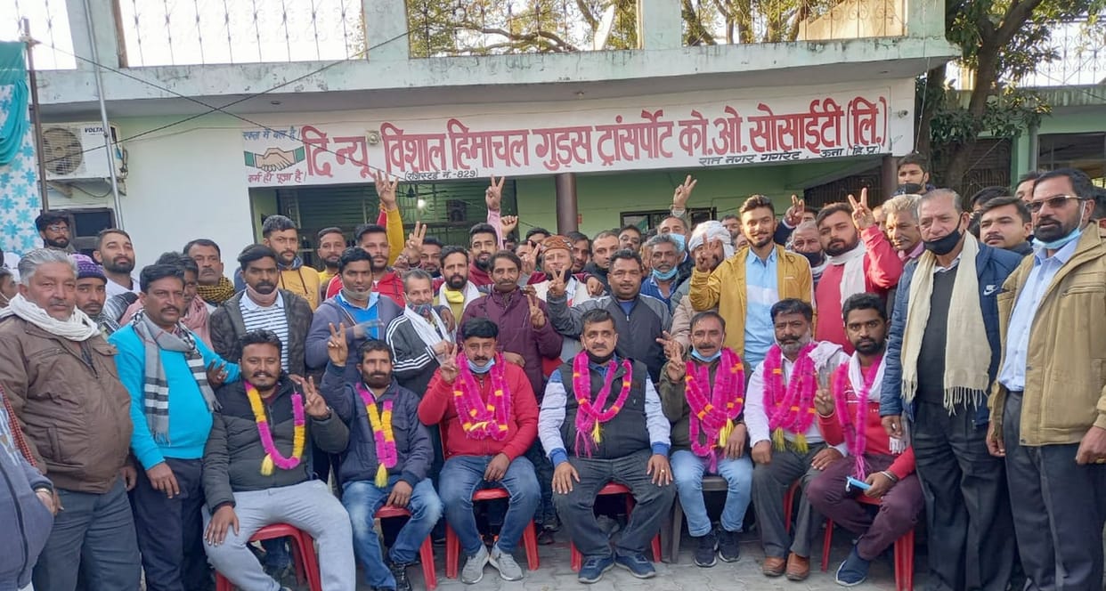 atish Gogi group leads in election of Vishal Goods Transport Cooperative Assembly