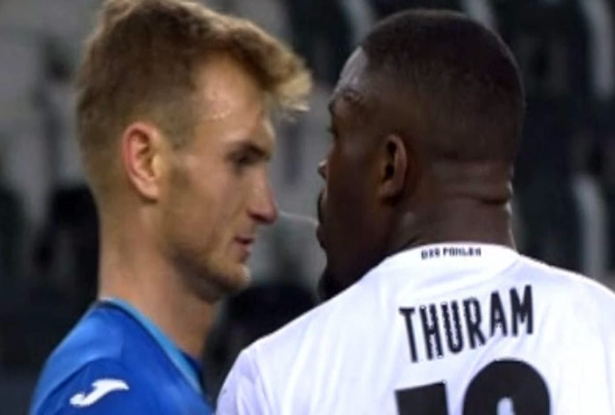 Borussia Monchengladbach star Marcus Thuram bans for spitting in opponents face