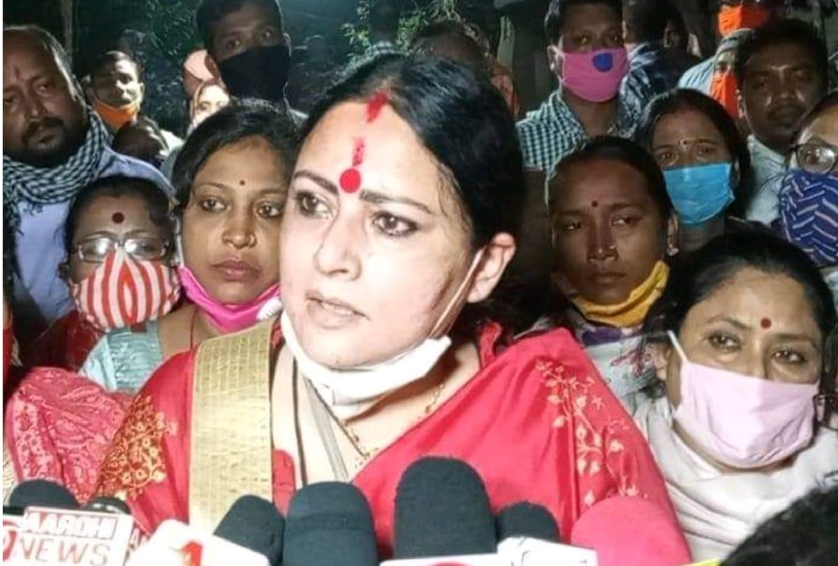 Bengal: BJP leader Agnimitra Paul said - we did not think of such a result in the dream, now the Trinamool workers are creating a tandav