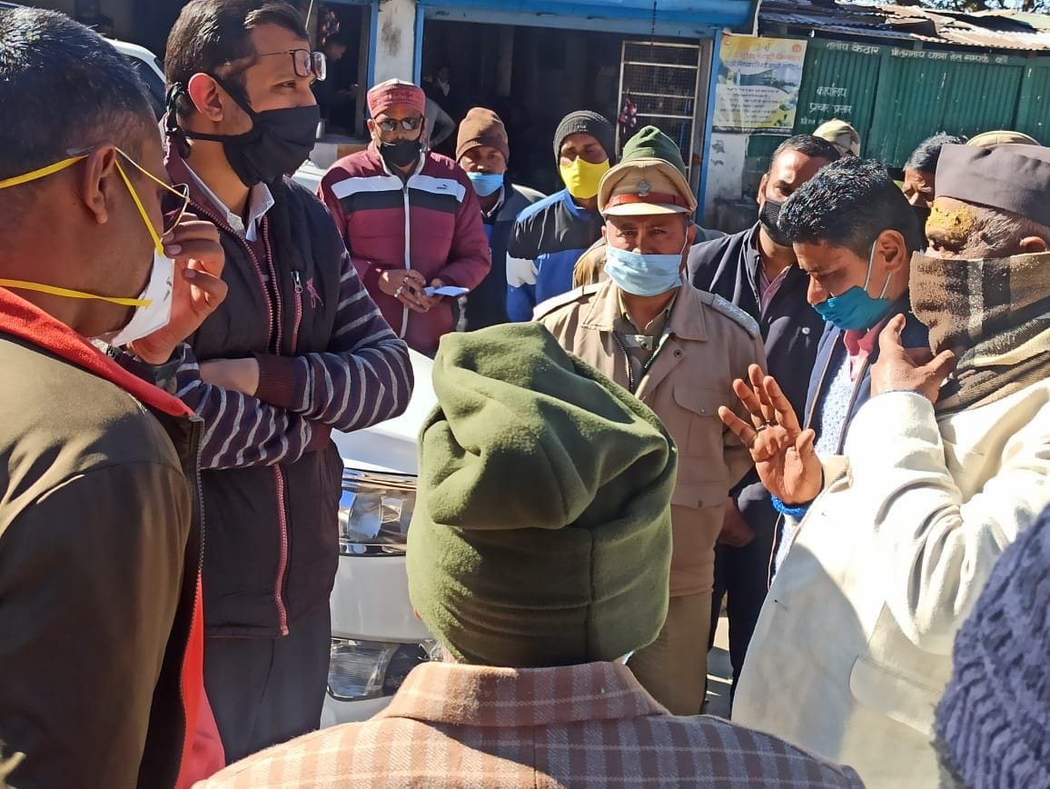 DM reached Chopta inspection, sought suggestions to increase tourism