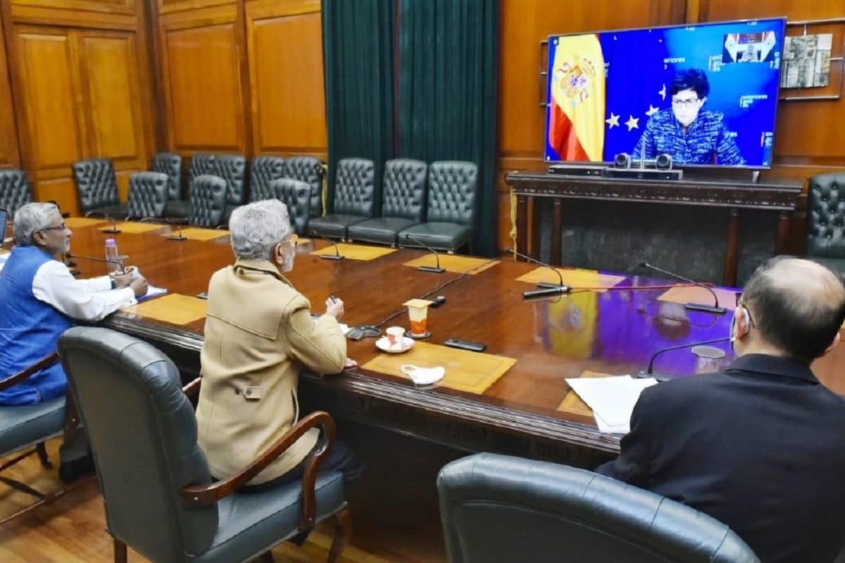 EAM Jaishankar held a meeting with his Spanish counterpart Arancha Gonzalez