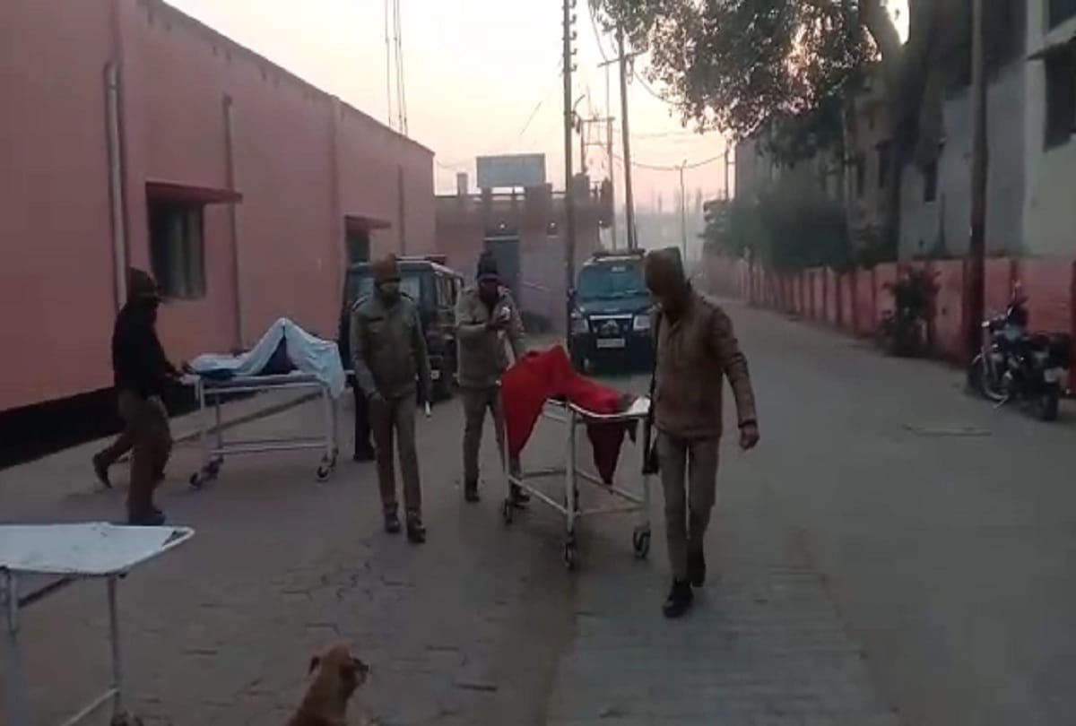 Encounter between police and buffalo thieves in Aligarh