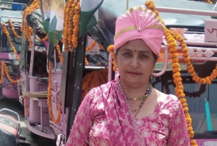 Haryana News: Inspirational story of female auto driver of Rohtak