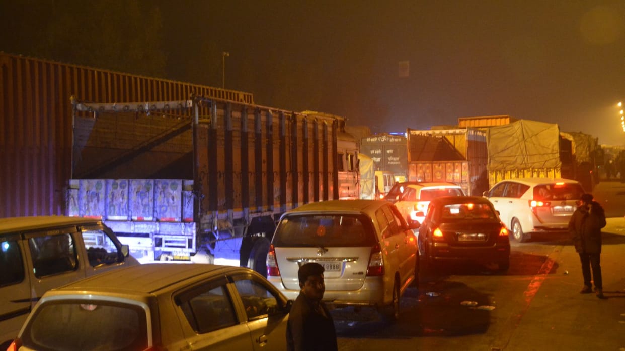 route diversion on moradabad bareilly highway