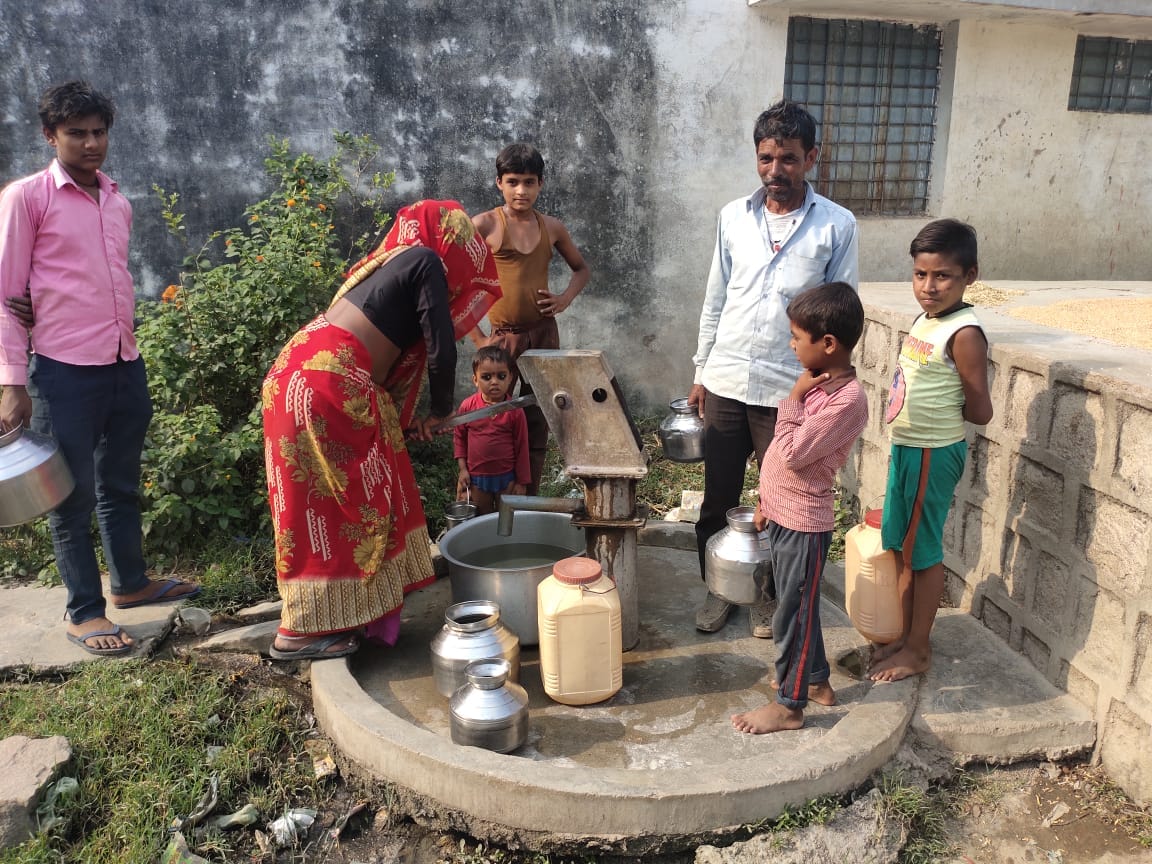 water crisis in village karitoran