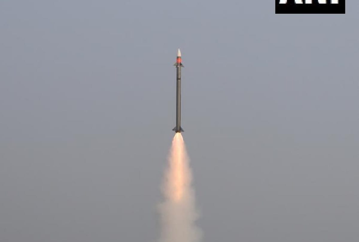 India successfully Test Fires New Medium Range Surface To Air Missile Off Odisha Coast, Defence sources Said