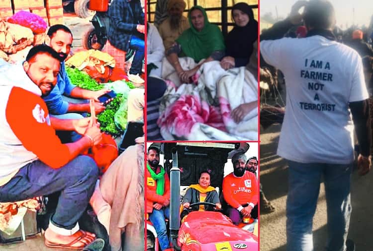Farmer Protest : Even in cold, farmers stay on dharna at singhu border
